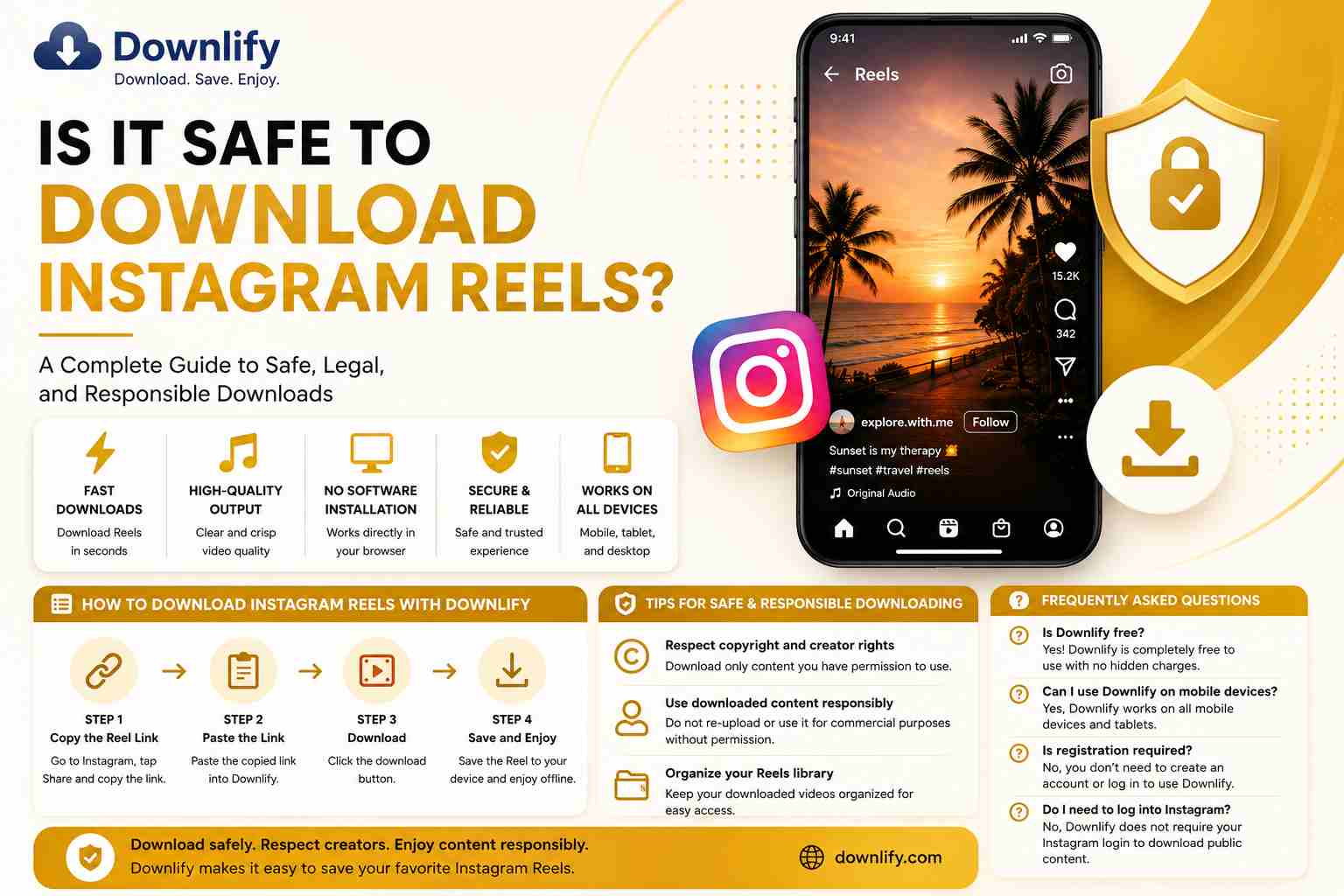 Is It Safe to Download Instagram Reels? Everything You Need to Know
